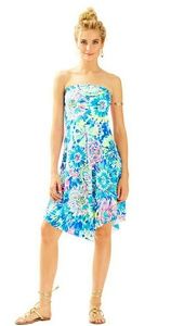 CUTE LILLY PULITZER MULTI DIVE IN LOLETA DRESS NWT